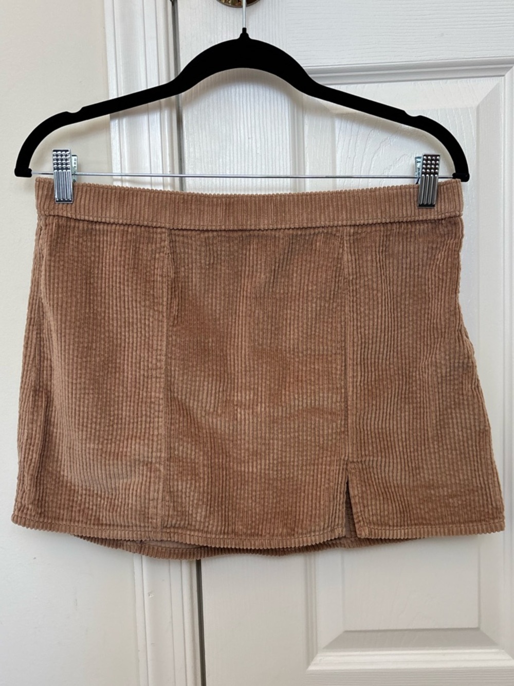 Aerie 100% Cotton Corduroy Micro Mini Skirt with an Elastic Waistband